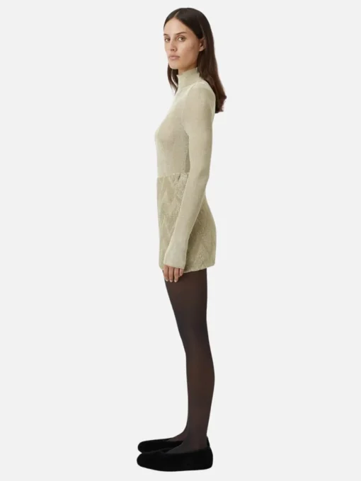 Aretz Mini Skirt - Champagne