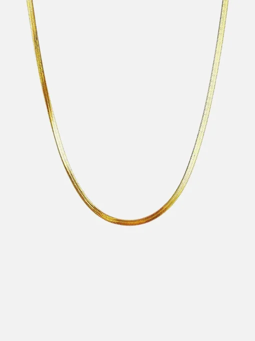 Beau Snake Necklace - Gold