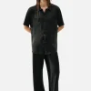 Bias Cut Pant- Black