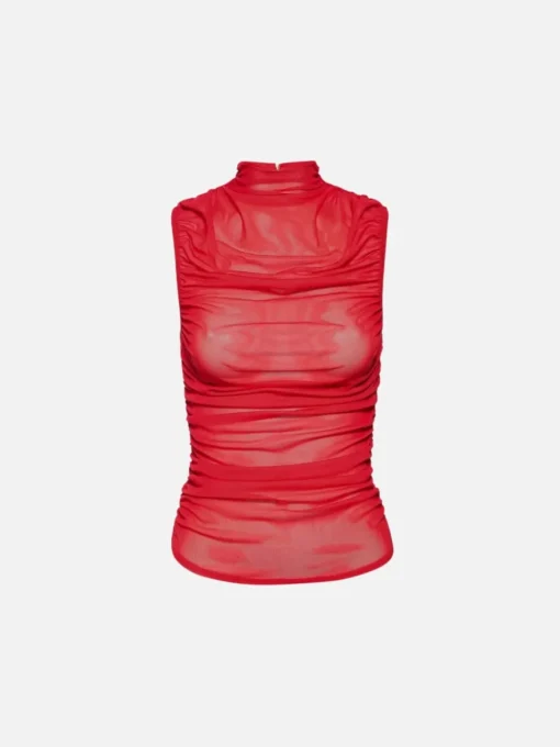 Cam Top - Red Rose