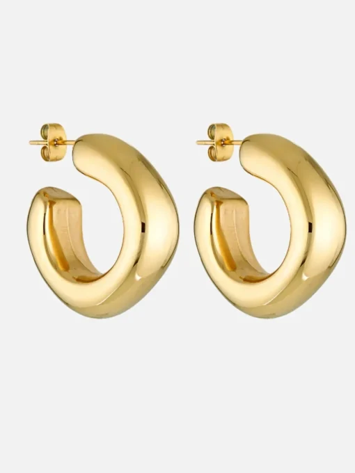 Dina Hoops - Gold