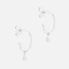 Divine Grace Hoops - Silver
