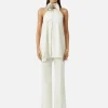Floris Top - Ivory Marle