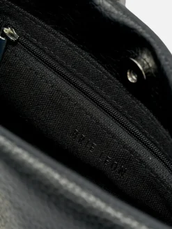 Harlow Slouch Baguette Bag - Black Nappa