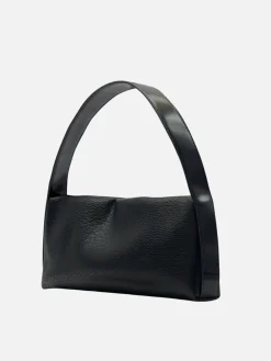 Harlow Slouch Baguette Bag - Black Nappa