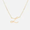 14K Gold Love Letter Necklace