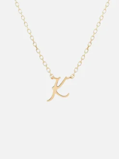 14K Gold Love Letter Necklace