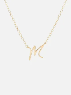 14K Gold Love Letter Necklace