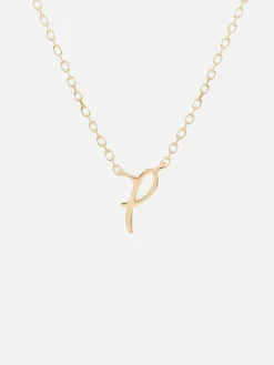 14K Gold Love Letter Necklace