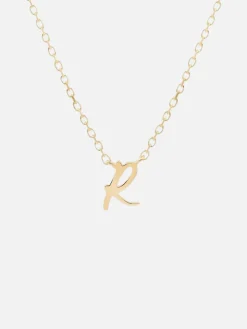14K Gold Love Letter Necklace