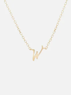 14K Gold Love Letter Necklace