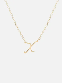 14K Gold Love Letter Necklace