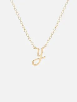 14K Gold Love Letter Necklace