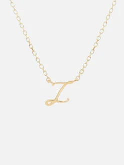 14K Gold Love Letter Necklace