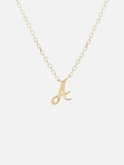 14K Gold Love Letter Necklace