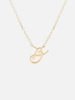14K Gold Love Letter Necklace