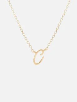 14K Gold Love Letter Necklace