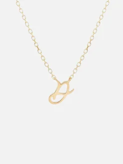 14K Gold Love Letter Necklace