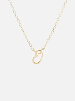 14K Gold Love Letter Necklace