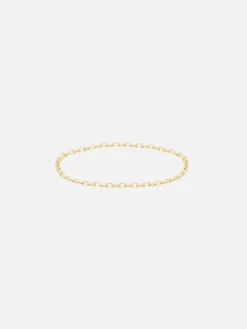 14k Gold Purity Chain Ring
