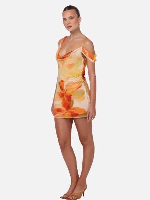 Kahli Mini Dress - Marigold