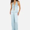 Kaia Halter top - Duck Egg