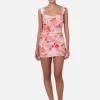 Kelly Corset Top - Dahlia Floral
