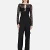 Loani Long Sleeve Bodysuit - Black