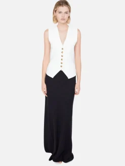 Lorah Knit Vest - Ivory