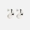 Made of Magic Large Earrings - Silver