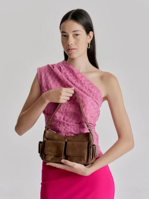 Rae Pocket Bag Mini - Worn Chocolate