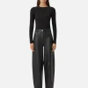 Saint Long Sleeve Top - Black