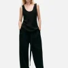 Scoop Neck Tank - Black