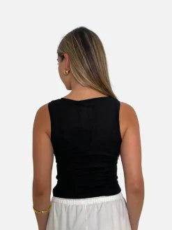Sunisa Singlet - Black