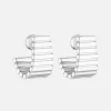 Turtle Earrings - Silver