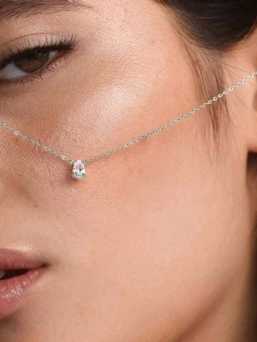 Valentine Necklace - Silver